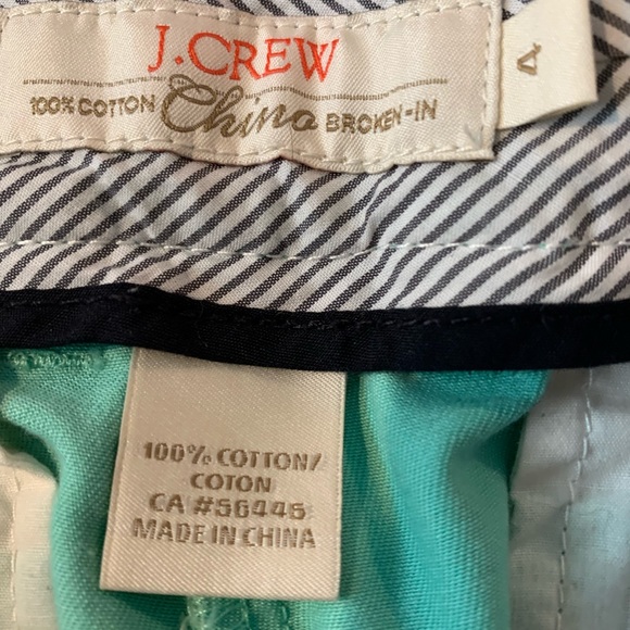 NWOT JCrew Chino Shorts - Picture 3 of 3